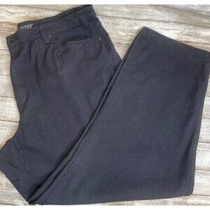 Duluth Trading Co. Flex Fire Hose Pants 44x30 Steel Blue 97% Cotton 3% Spandex